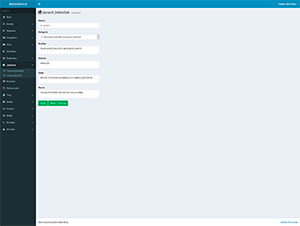 Náhled administrace - Přidání / Úprava jídelníčku