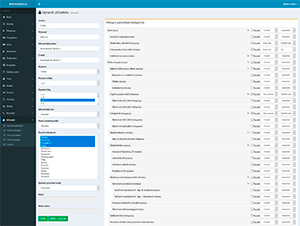 Náhled administrace - Úprava / Založení uživatele